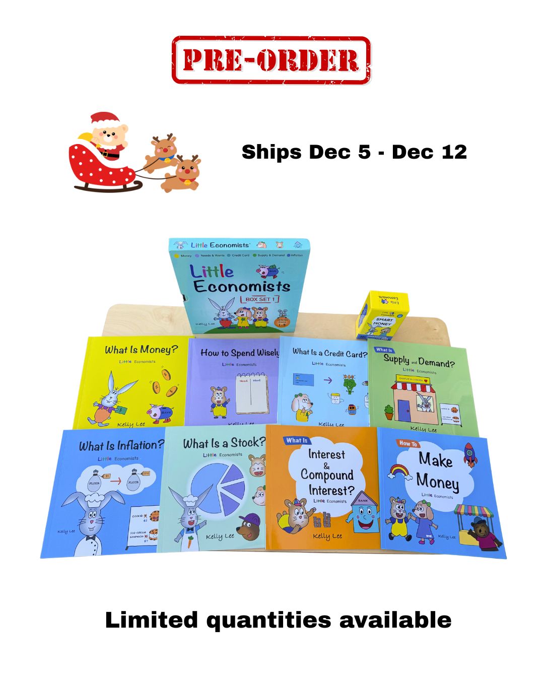 Books 1 to 8+ Smart Money Cards (Pre-Order for Christmas Delivery)
