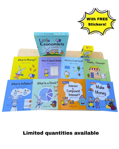 Photo of 8 book bundle of Little Economists series