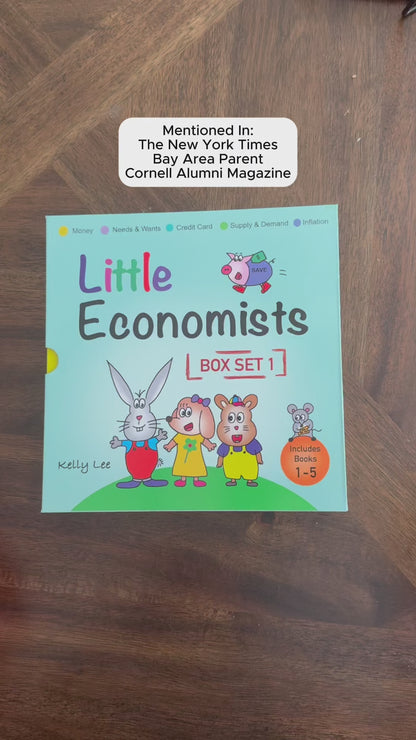 Little Economists Bundle: Books 1 to 7 + Smart Money Conversation Cards